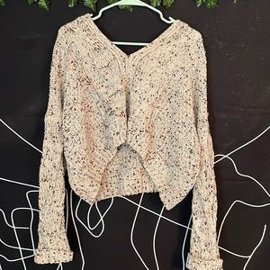 jessica simpson vintage cropped sweater